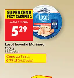 Biedronka Losoś kawałki Marinero oferta