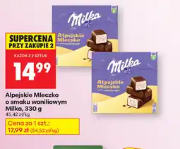 Biedronka Alpejskie Mleczko oferta