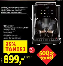 Lidl Ekspres do kawy SilverCrest oferta
