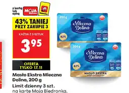 Biedronka Masło Mleczna Dolina oferta