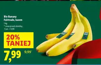 Lidl Banany Bio oferta