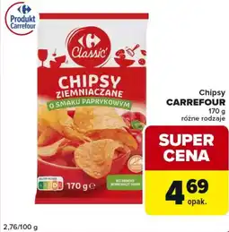 Globi Chipsy Carrefour oferta