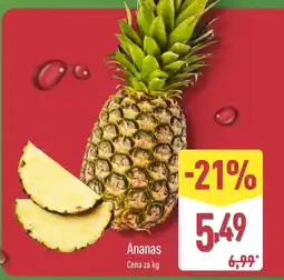 ALDI Ananas oferta