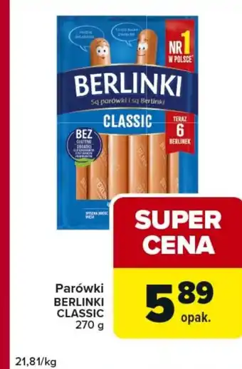 Parówki Berlinki