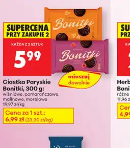 Biedronka Ciastka Paryskie Bonitki oferta