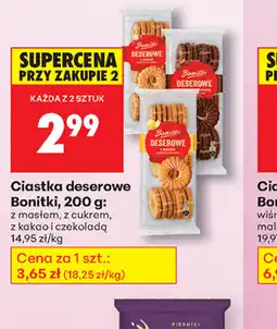 Biedronka Ciastka deserowe Bonitki oferta