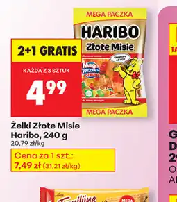Biedronka Zelki Złote Misie Haribo oferta