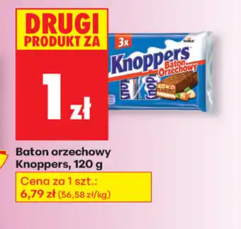 Biedronka Baton orzechowy Knoppers oferta