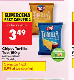 Biedronka Chipsy Tortilla oferta