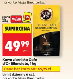 Biedronka Kawa ziarnista Cafe d'Or oferta