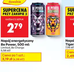 Biedronka Napój energetyczny Be Power oferta