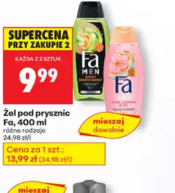 Biedronka Zel pod prysznic Fa oferta