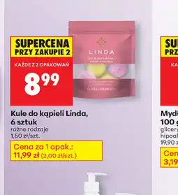 Biedronka Kule do kąpieli Linda oferta