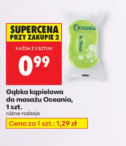 Biedronka Gąbka kąpielowa do masażu Oceania oferta