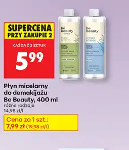 Biedronka Płyn micelarny do demakijażu Be Beauty oferta
