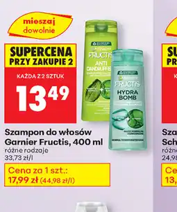 Biedronka Szampon do włosów Garnier Fructis oferta