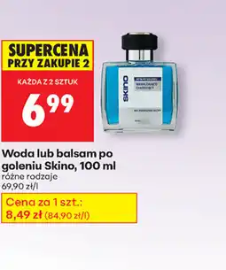 Biedronka Woda lub balsam po goleniu Skino oferta