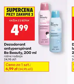 Biedronka Dezodorant antyperspirant Be Beauty oferta