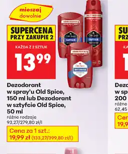 Biedronka Dezodorant Old Spice oferta