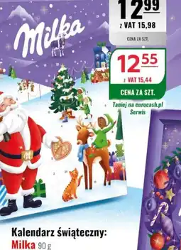 Eurocash Kalendarz świąteczny Milka oferta