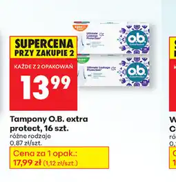 Biedronka Tampony O.B. oferta
