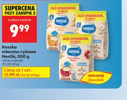 Biedronka Kaszka mleczno-ryżowa Nestlé oferta