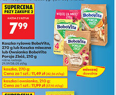 Biedronka Kaszka BoboVita oferta