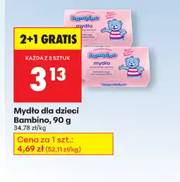 Biedronka Mydło dla dzieci Bambino oferta