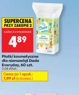 Biedronka Płatki kosmetyczne dla niemowląt Dada oferta