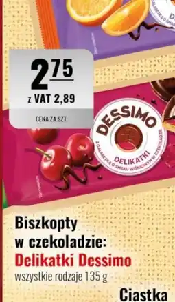 Eurocash Biszkopty w czekoladzie: Delikatki Dessimo oferta