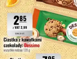 Eurocash Ciastka z kawałkami czekolady Dessimo oferta