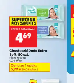 Biedronka Chusteczki Dada Extra Soft oferta