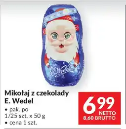 Makro Mikołaj z czekolady E. Wedel oferta