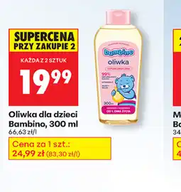 Biedronka Oliwka dla dzieci Bambino oferta