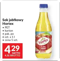 Makro Sok jabłkowy Hortex oferta