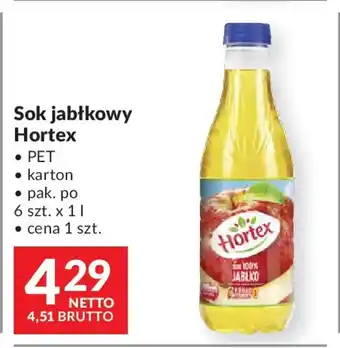 Makro Sok jabłkowy Hortex oferta