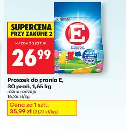 Biedronka Proszek do prania E oferta