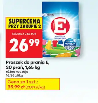Biedronka Proszek do prania E oferta