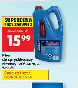 Biedronka Płyn do spryskiwaczy zimowy oferta