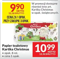 Makro Papier toaletowy Kartika Christmas oferta