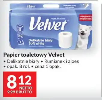 Makro Papier toaletowy Velvet oferta