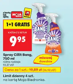 Biedronka Spray Cillit Bang oferta