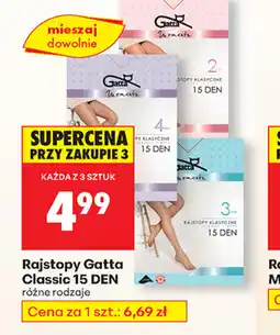 Biedronka Rajstopy Gatta Classic oferta