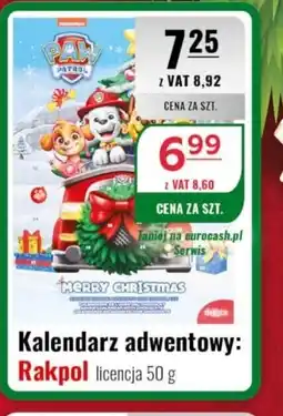 Eurocash Kalendarz adwentowy Rakpol oferta