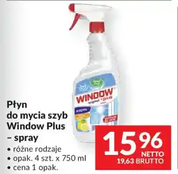 Makro Płyn do mycia szyb Window Plus - spray oferta