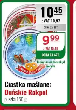Eurocash Ciastka maślane Duńskie Rakpol oferta