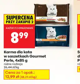 Biedronka Karma dla kota w saszetkach Gourmet oferta