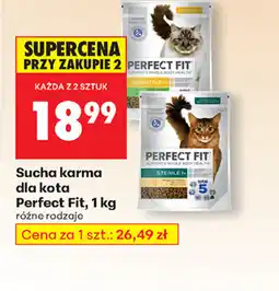 Biedronka Sucha karma dla kota Perfect Fit oferta