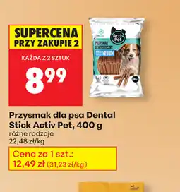 Biedronka Przysmak dla psa Dental Stick Activ Pet oferta