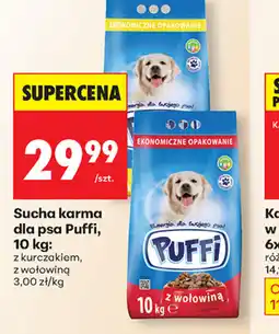 Biedronka Sucha karma dla psa Puffi oferta